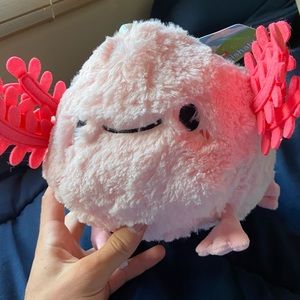 Baby axolotl 7” Squishable NWT Fast Ship